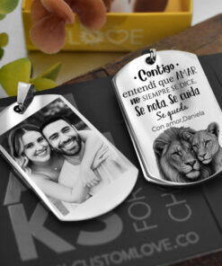 Llavero Animals Para Pareja + Foto Personalizada